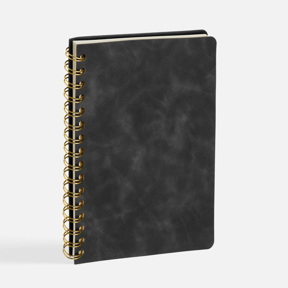 Ежедневник Spiral, недатированный, черный Ежедневник Spiral, недатированный, черный