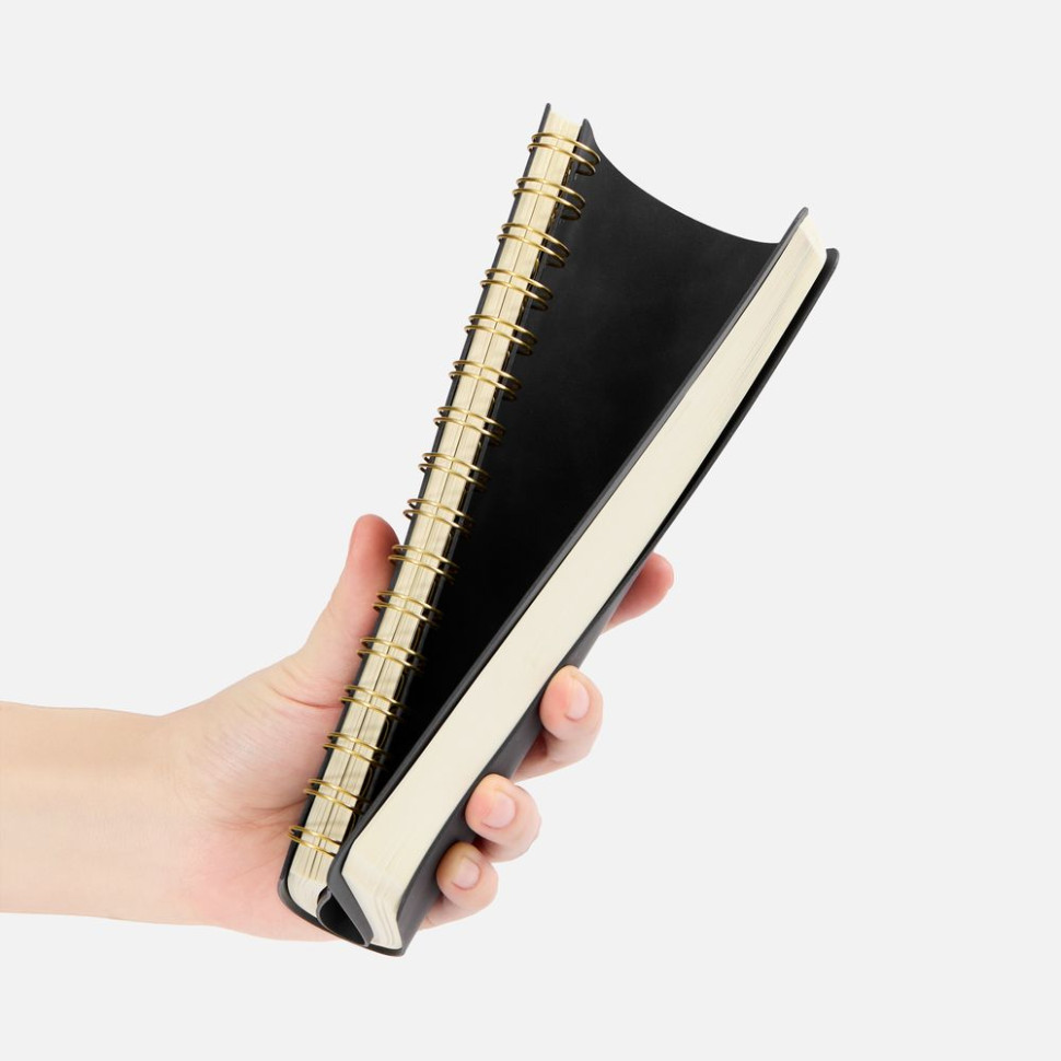 Ежедневник Spiral, недатированный, черный Ежедневник Spiral, недатированный, черный