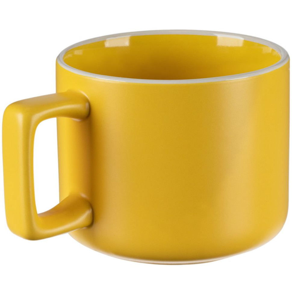 Чашка Fusion, ver.2, желтая Чашка Fusion, ver.2, желтая