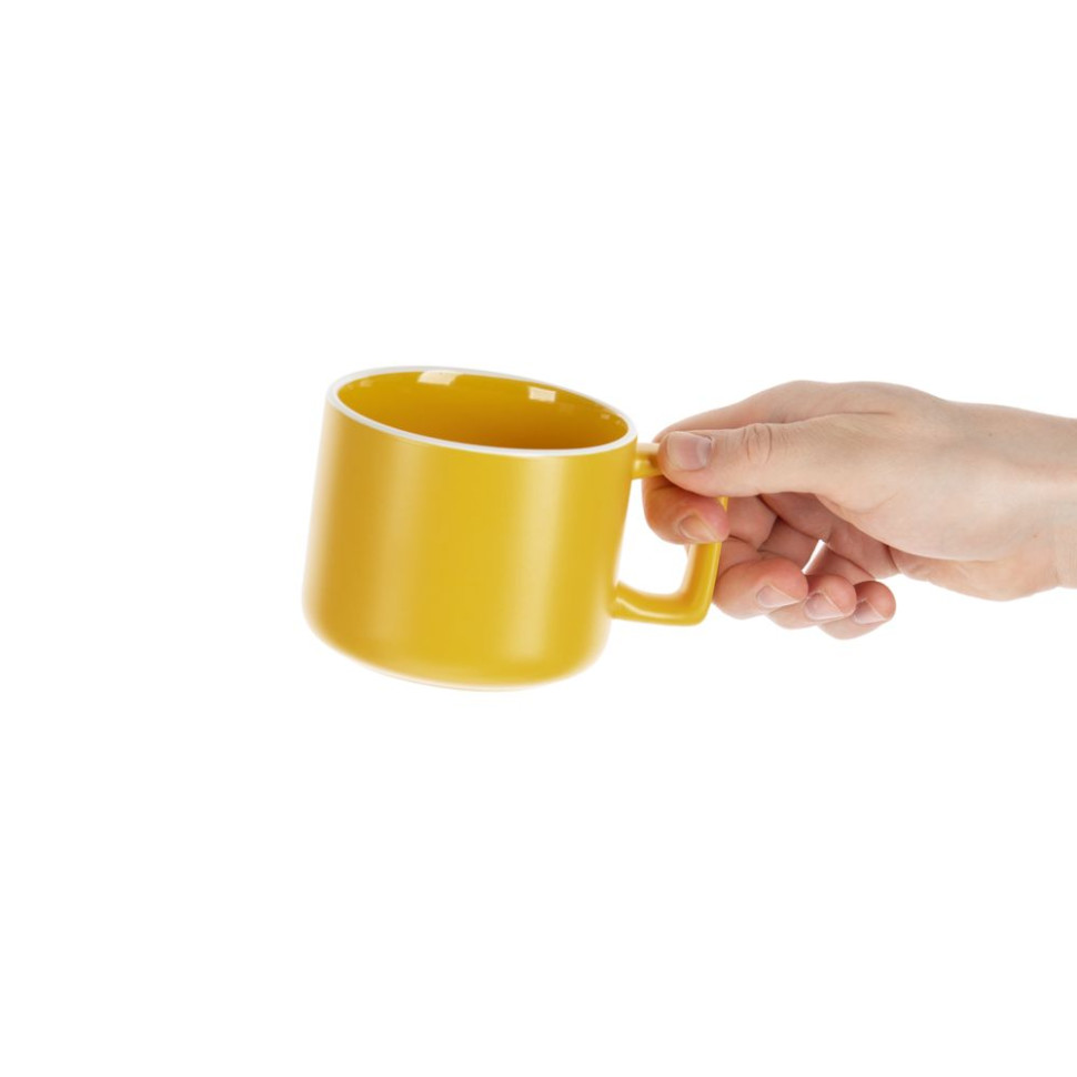 Чашка Fusion, ver.2, желтая Чашка Fusion, ver.2, желтая