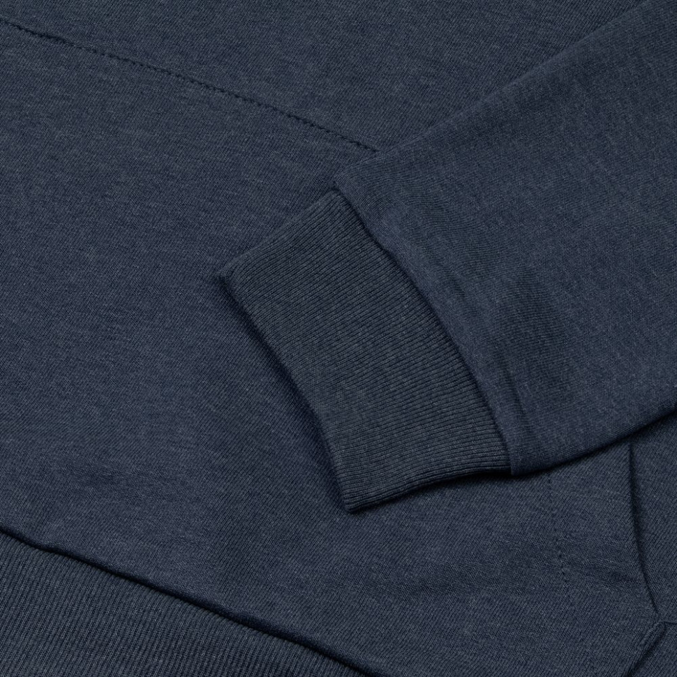 Толстовка с капюшоном унисекс Hoodie, синий меланж Толстовка с капюшоном унисекс Hoodie, синий меланж