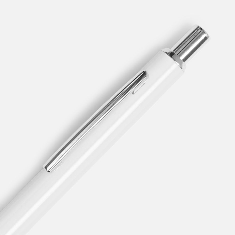 Ручка шариковая Mastermind, белая Ручка шариковая Mastermind, белая