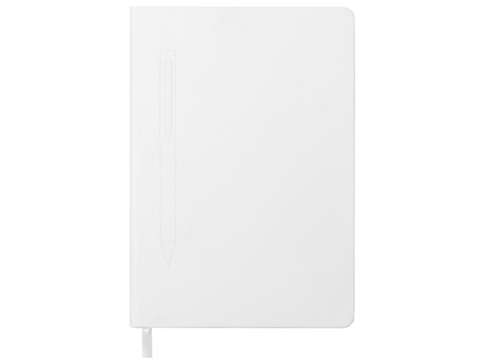 Блокнот А5 Magnet soft-touch с магнитным держателем для ручки