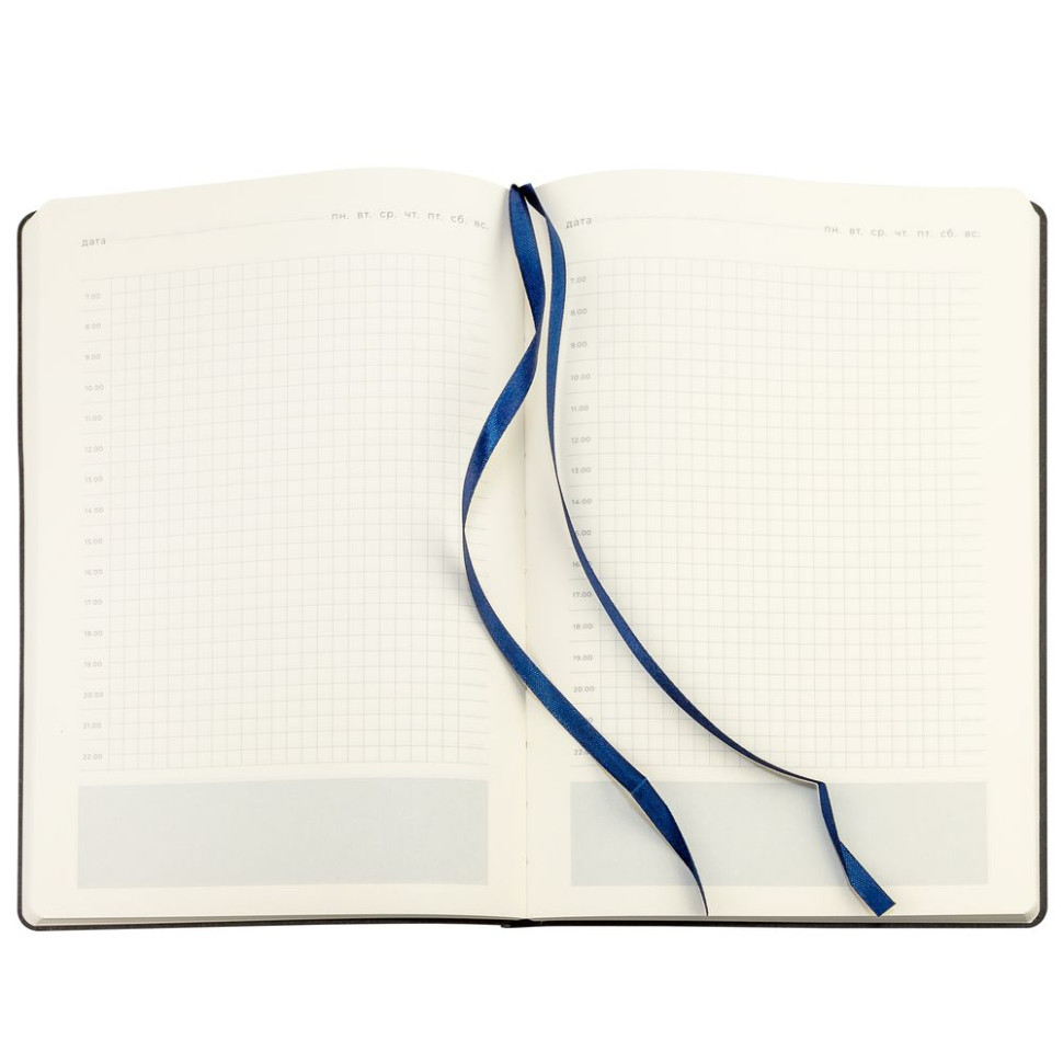 Ежедневник Lable Touch, недатированный, темно-синий Ежедневник Lable Touch, недатированный, темно-синий