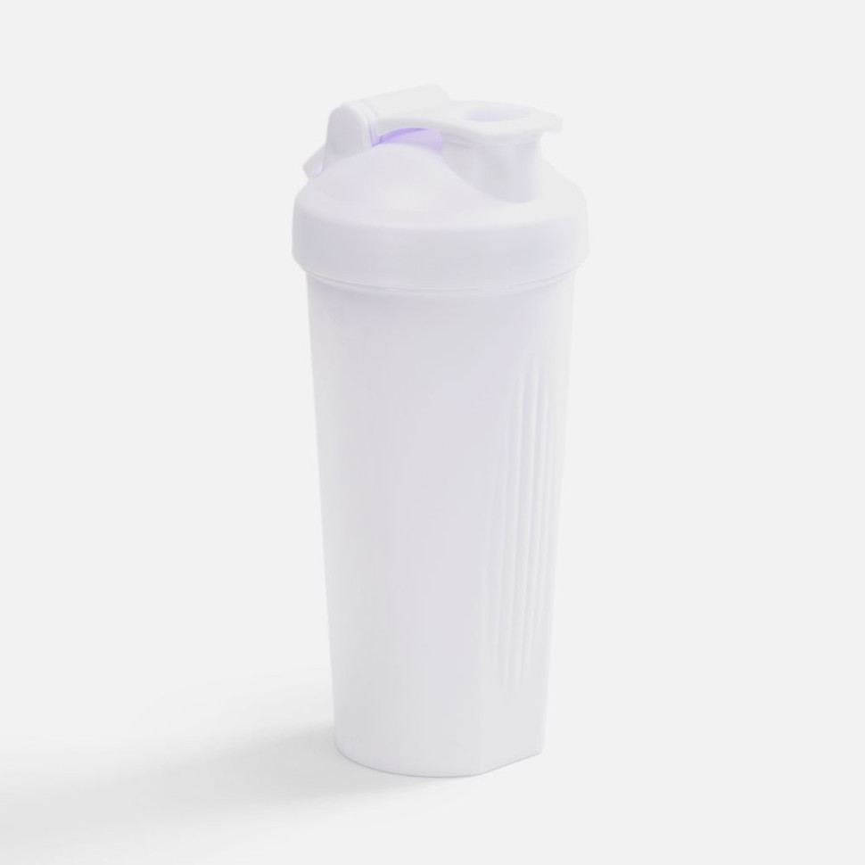 Спортивный шейкер Shake It Easy, белый