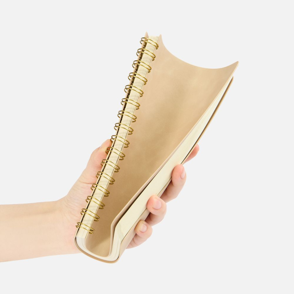 Ежедневник Spiral, недатированный, бежевый Ежедневник Spiral, недатированный, бежевый