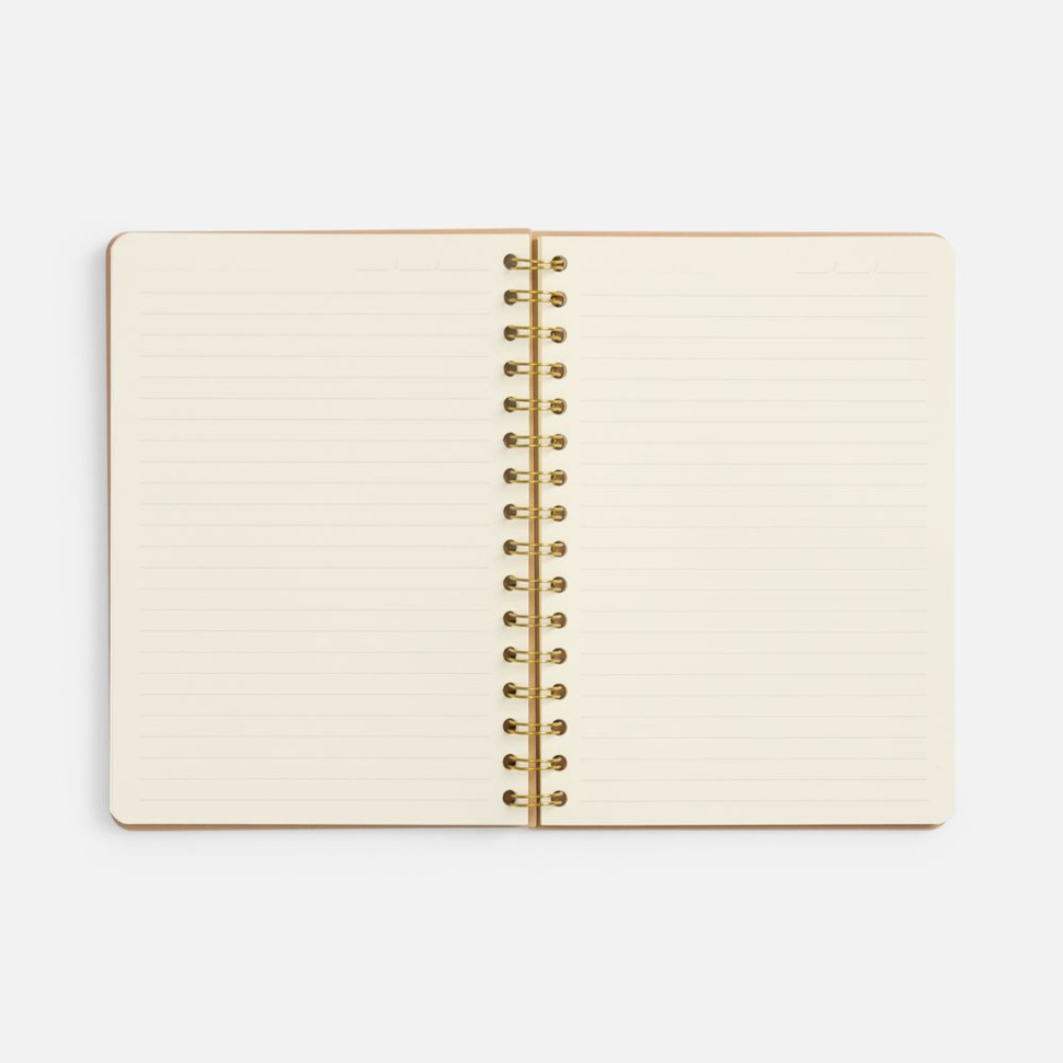 Ежедневник Spiral, недатированный, бежевый Ежедневник Spiral, недатированный, бежевый