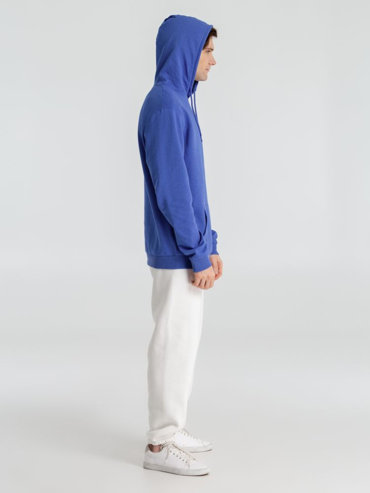 Толстовка с капюшоном унисекс Hoodie, ярко-синий меланж Толстовка с капюшоном унисекс Hoodie, ярко-синий меланж