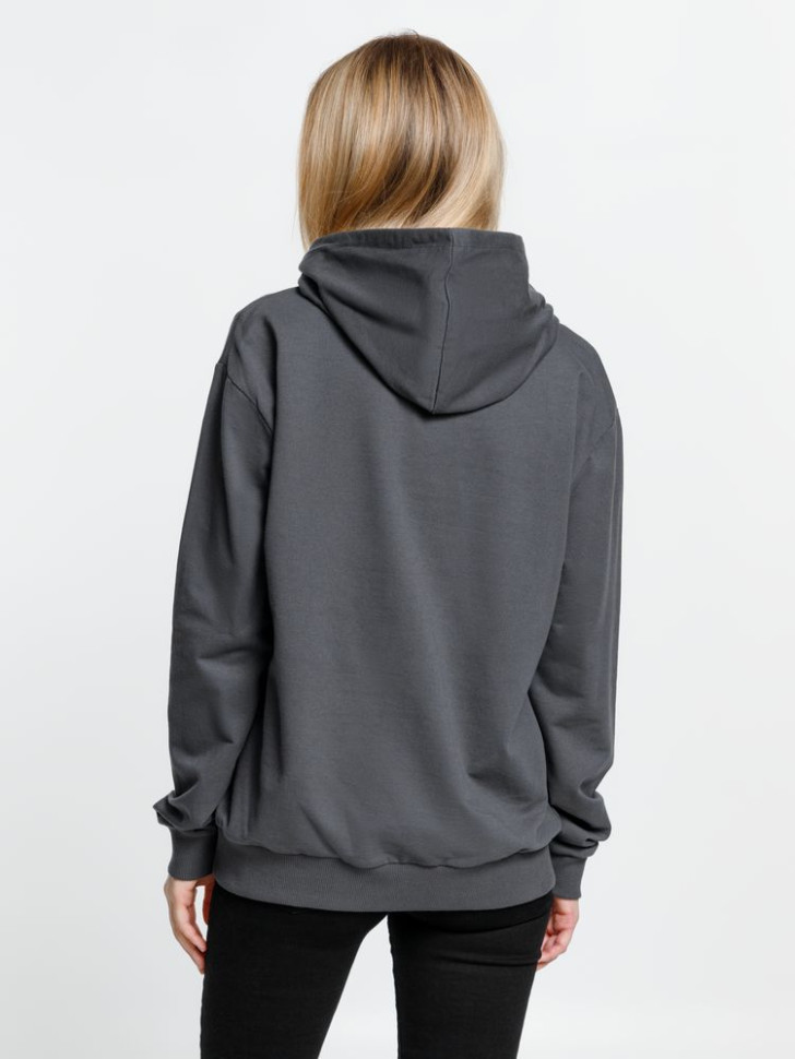 Толстовка с капюшоном Kirenga, темно-серая (графит) Толстовка с капюшоном Kirenga, темно-серая (графит)