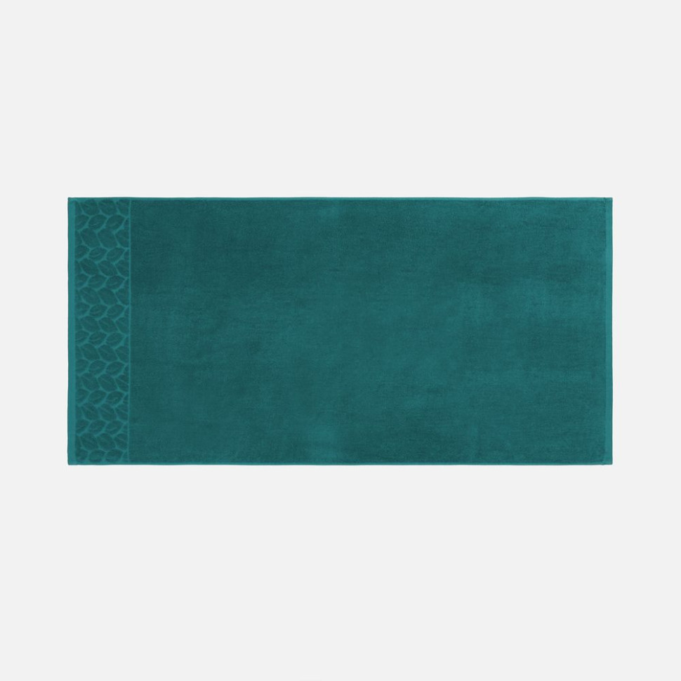 Полотенце махровое Hoya, среднее, темно-бирюзовое Полотенце махровое Hoya, среднее, темно-бирюзовое
