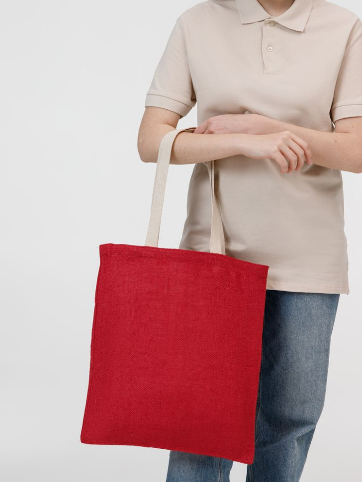 Холщовая сумка на плечо Juhu, красная