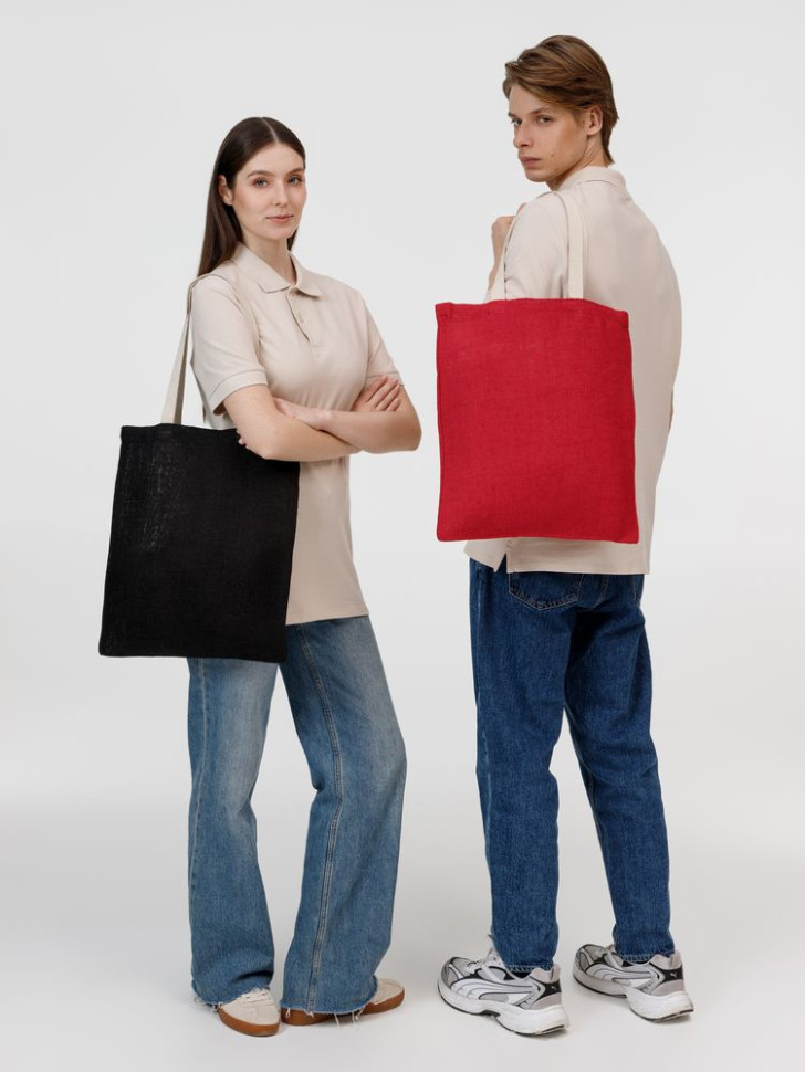 Холщовая сумка на плечо Juhu, красная