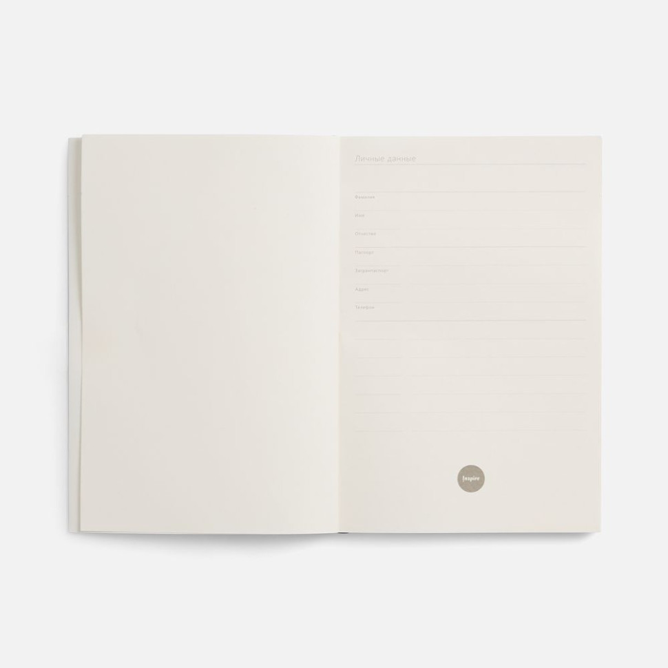 Ежедневник Flat Light, недатированный, черный Ежедневник Flat Light, недатированный, черный