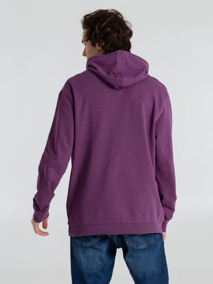 Толстовка с капюшоном унисекс Hoodie, фиолетовый меланж Толстовка с капюшоном унисекс Hoodie, фиолетовый меланж