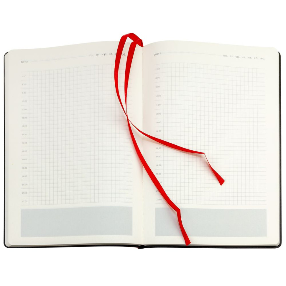 Ежедневник Lable Touch, недатированный, красный Ежедневник Lable Touch, недатированный, красный