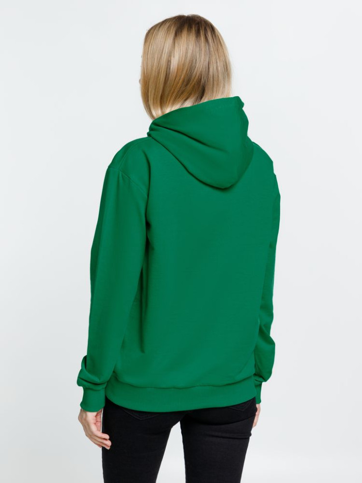 Толстовка с капюшоном Kirenga, зеленая Толстовка с капюшоном Kirenga, зеленая