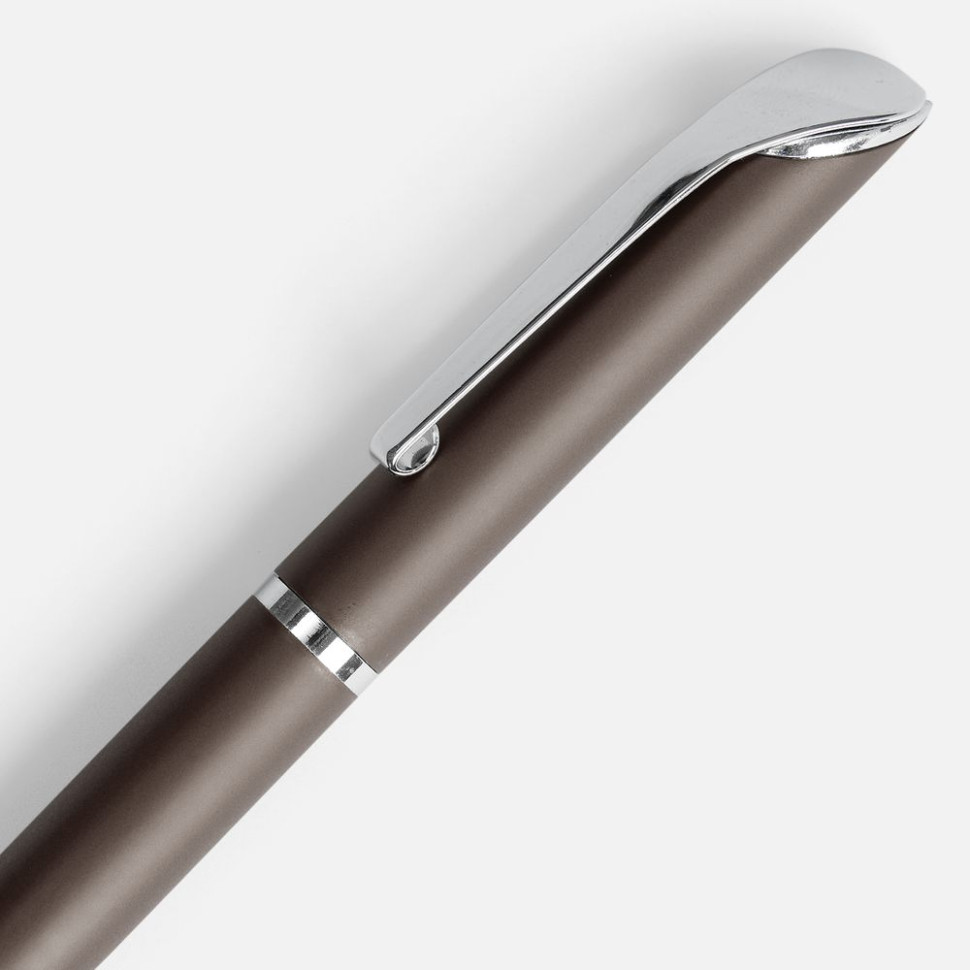 Ручка шариковая Glide, темно-серая Ручка шариковая Glide, темно-серая