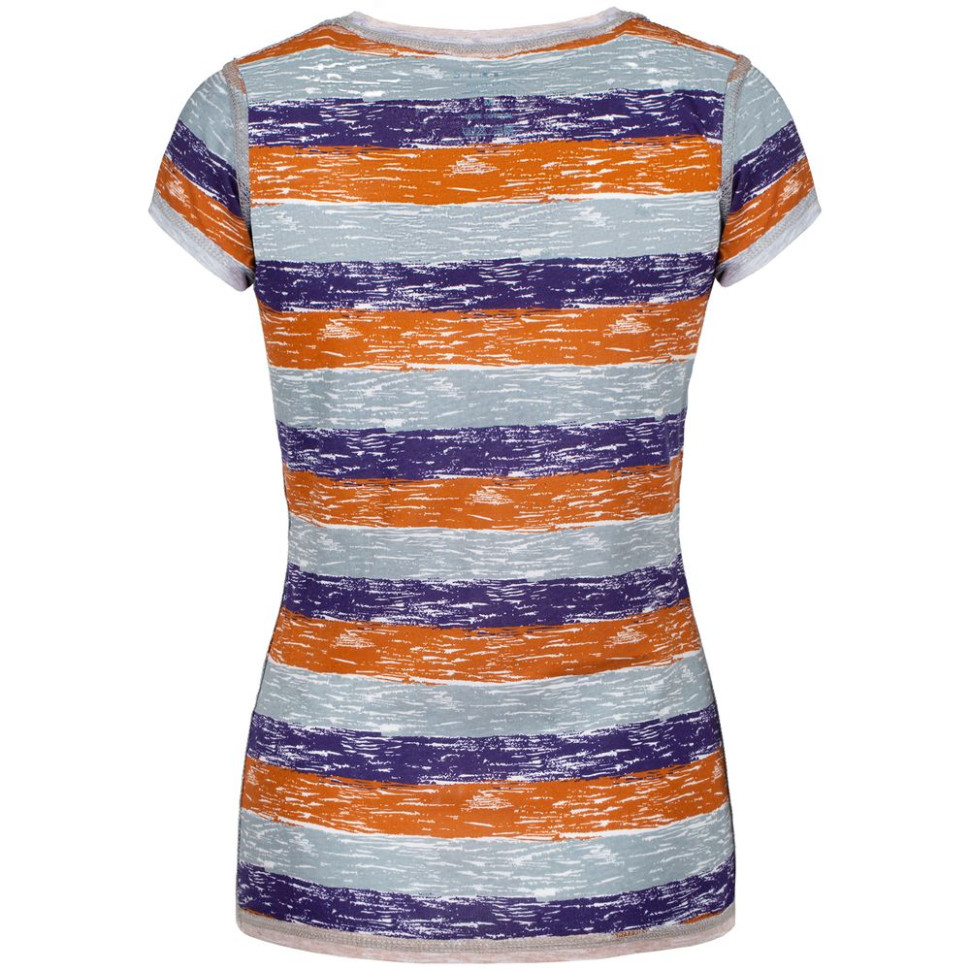 Футболка женская «Амазонка» двусторонняя, оранжевая с фиолетовым Футболка женская «Амазонка» двусторонняя, оранжевая с фиолетовым