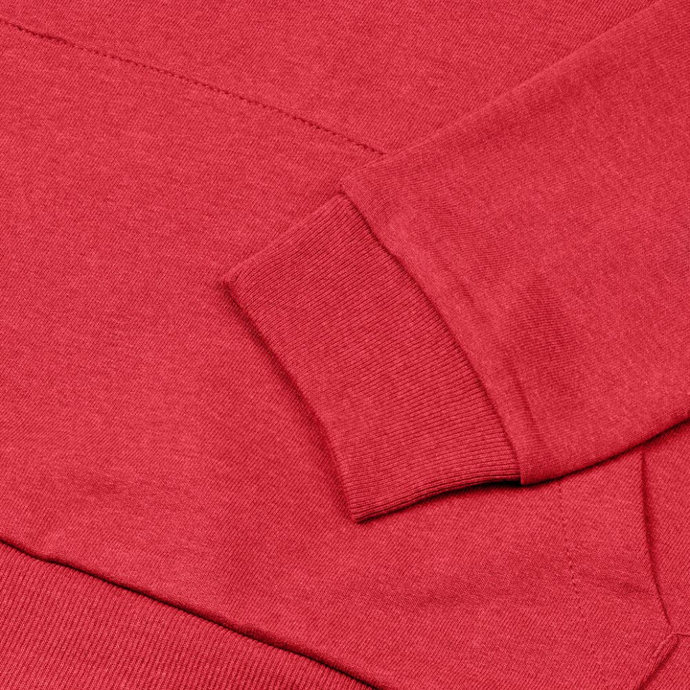 Толстовка с капюшоном унисекс Hoodie, красный меланж Толстовка с капюшоном унисекс Hoodie, красный меланж