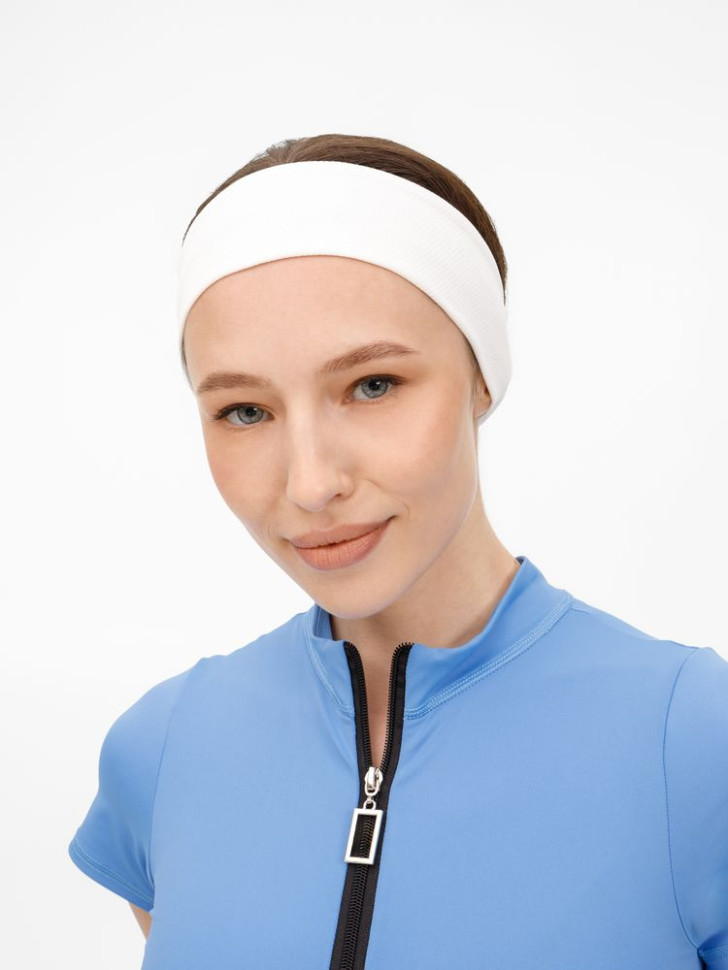 Охлаждающая повязка на голову Cool Head, белая Охлаждающая повязка на голову Cool Head, белая