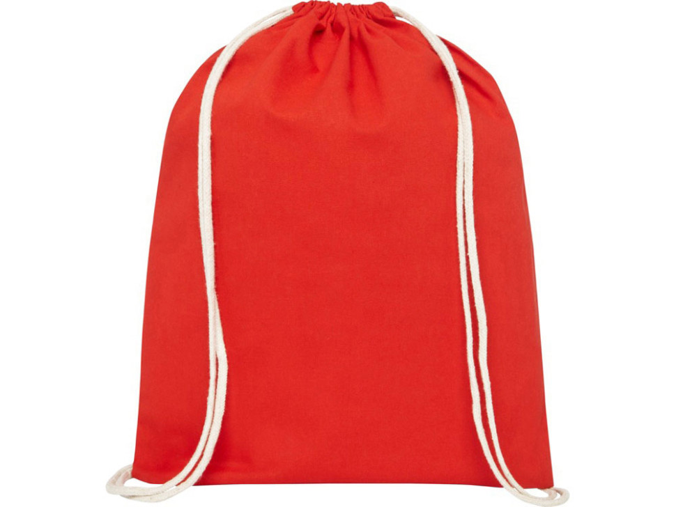 Рюкзак со шнурком Tenes из хлопка 140 г/м²