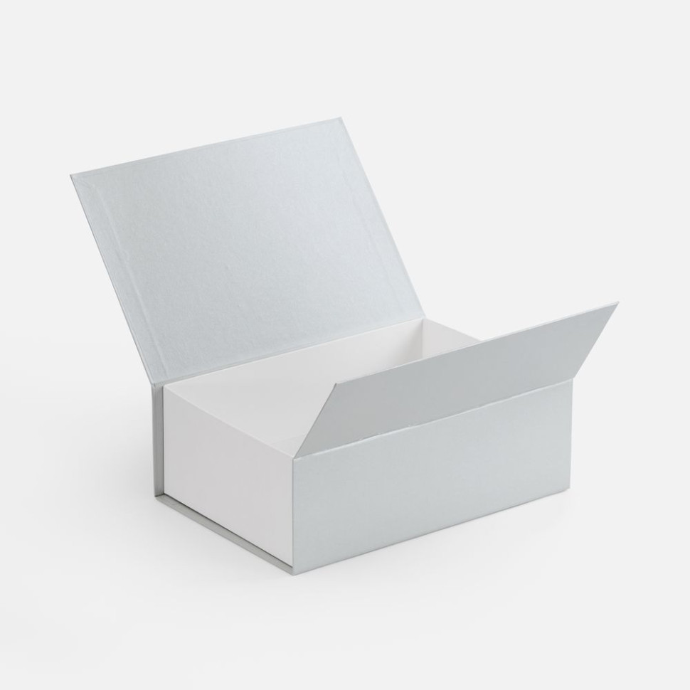 Коробка Bicolor Case, белая с серым Коробка Bicolor Case, белая с серым