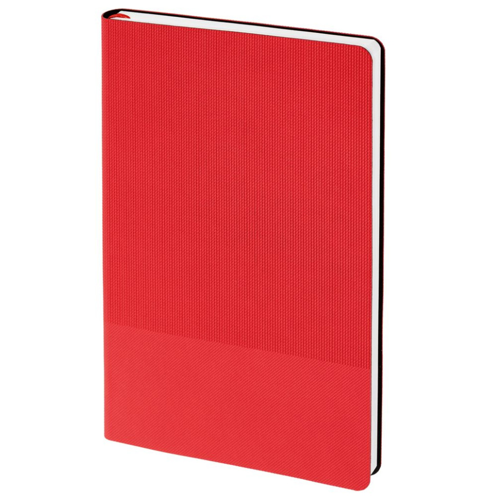 Ежедневник Knit, недатированный, красный Ежедневник Knit, недатированный, красный