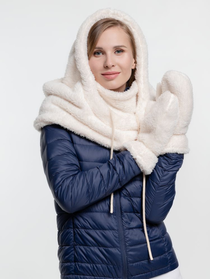 Варежки Flocky, молочно-белые Варежки Flocky, молочно-белые