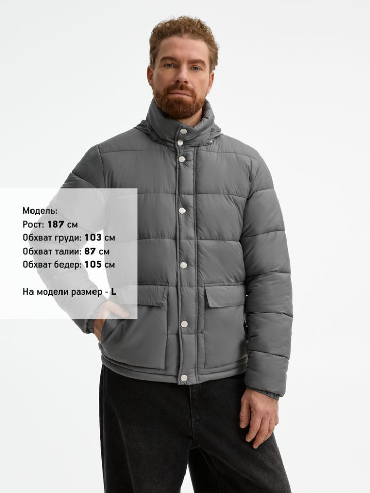 Куртка Ben Mac, серая