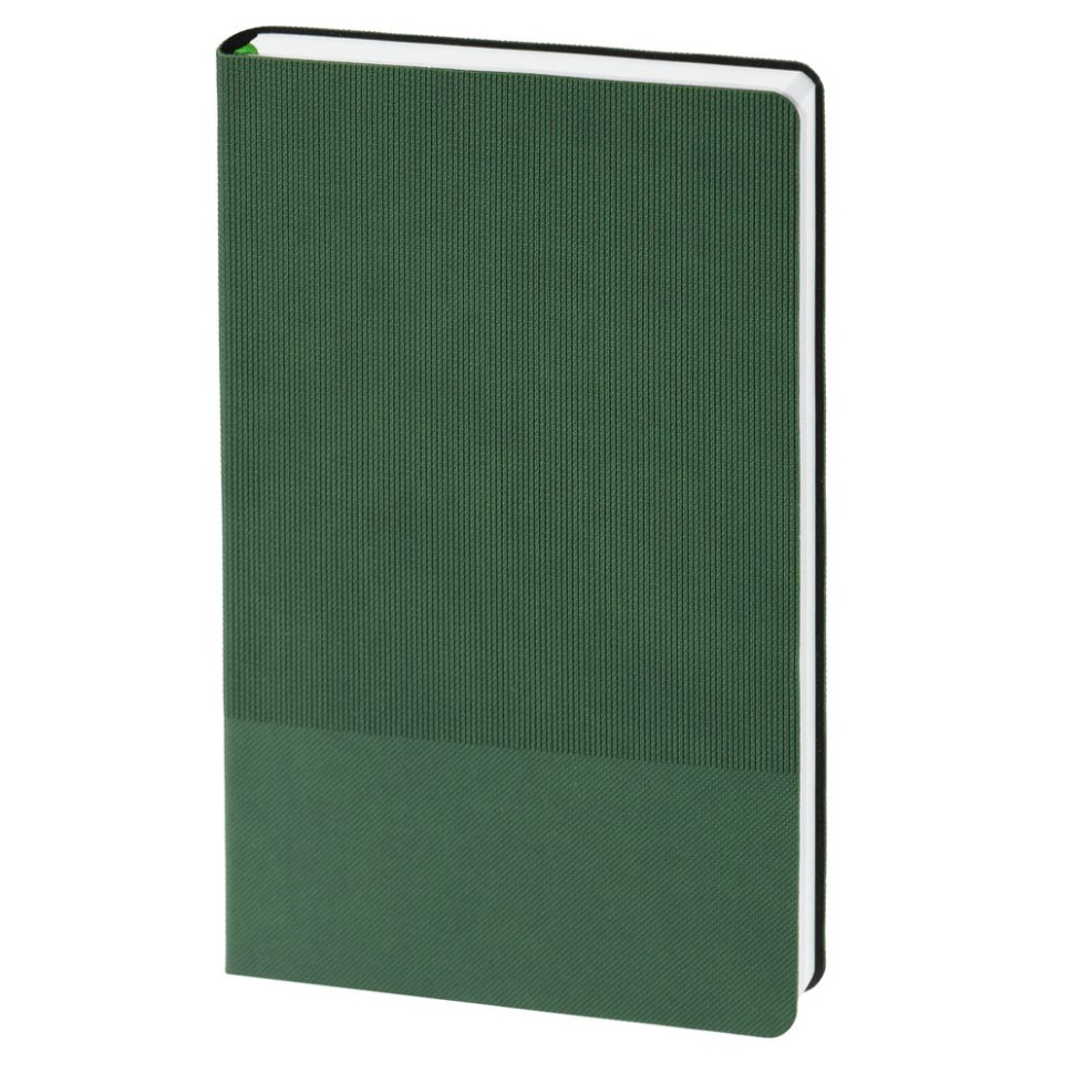 Ежедневник Knit, недатированный, зеленый Ежедневник Knit, недатированный, зеленый