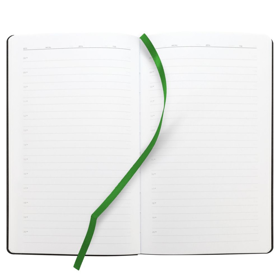Ежедневник Knit, недатированный, зеленый Ежедневник Knit, недатированный, зеленый