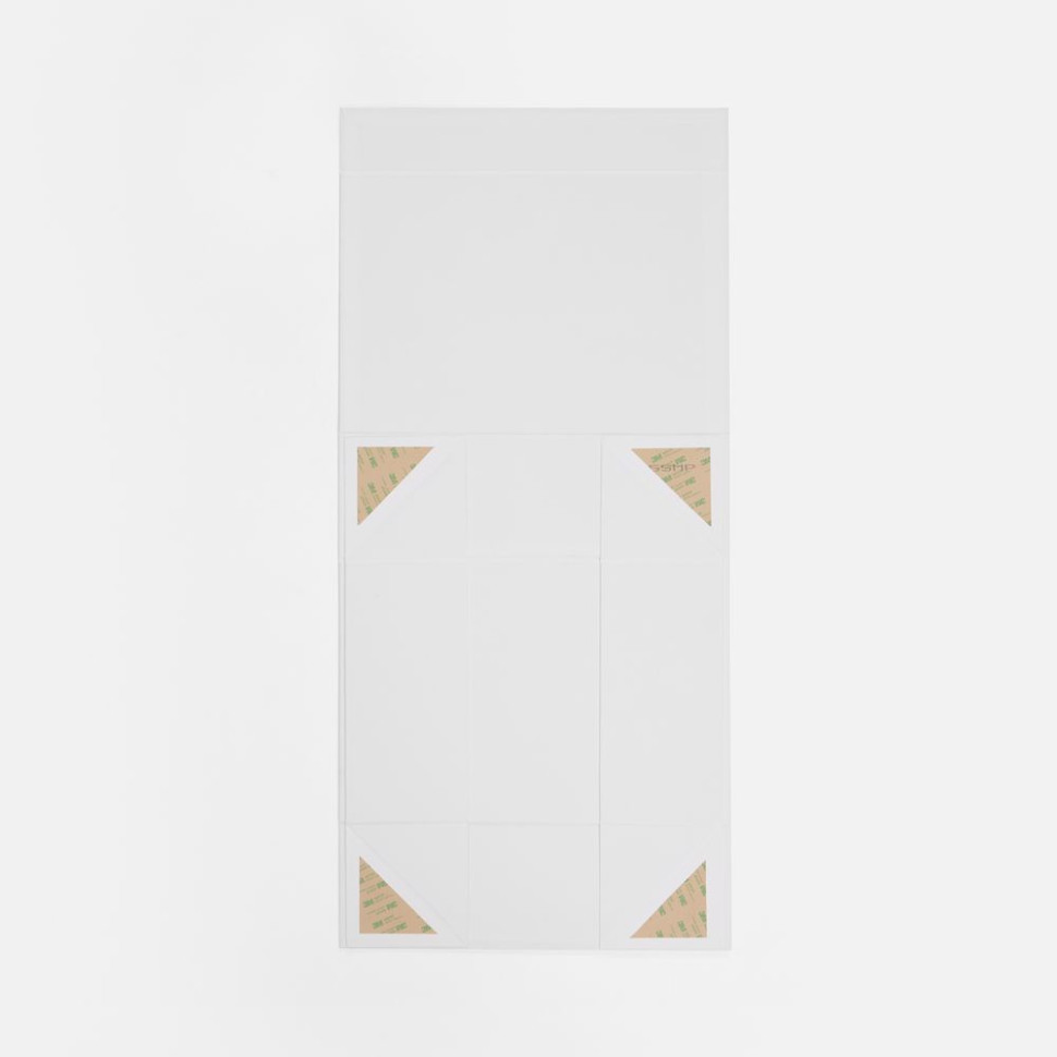 Коробка складная Quadra Fold, белая