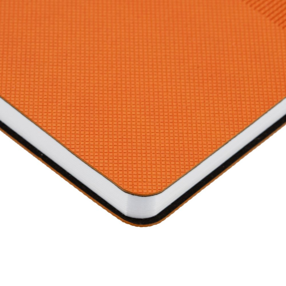 Ежедневник Knit, недатированный, оранжевый Ежедневник Knit, недатированный, оранжевый