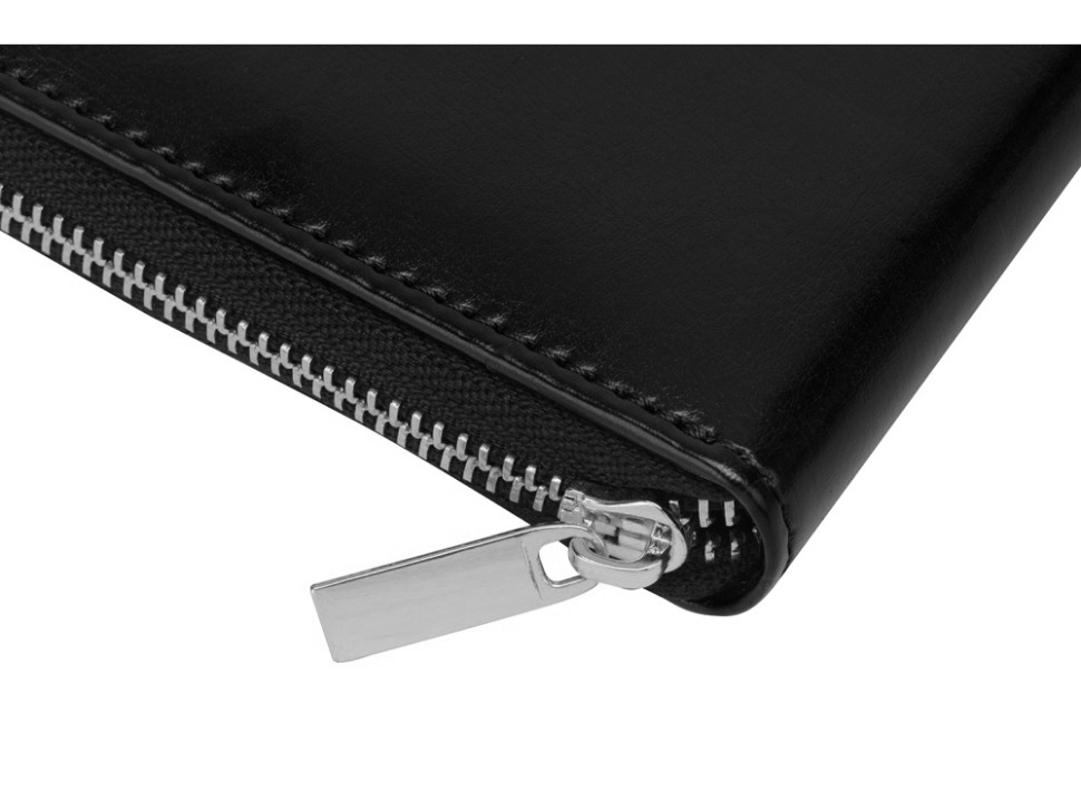 Бизнес-блокнот на молнии А5 Fabrizio с RFID защитой