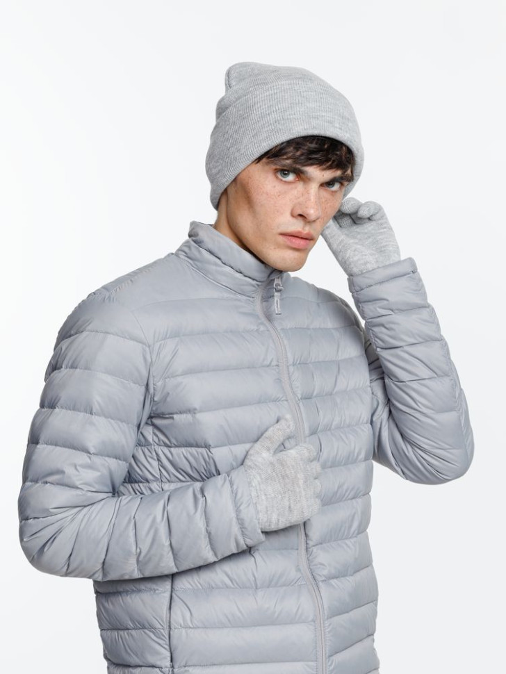 Перчатки Urban Flow, светло-серый меланж Перчатки Urban Flow, светло-серый меланж