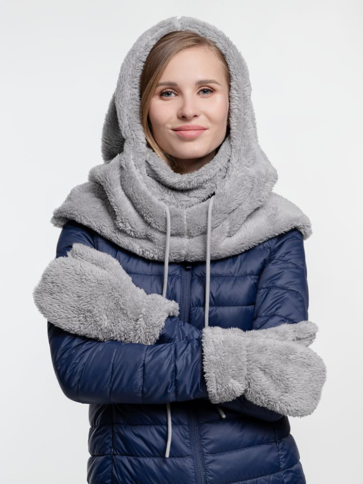 Варежки Flocky, серые Варежки Flocky, серые