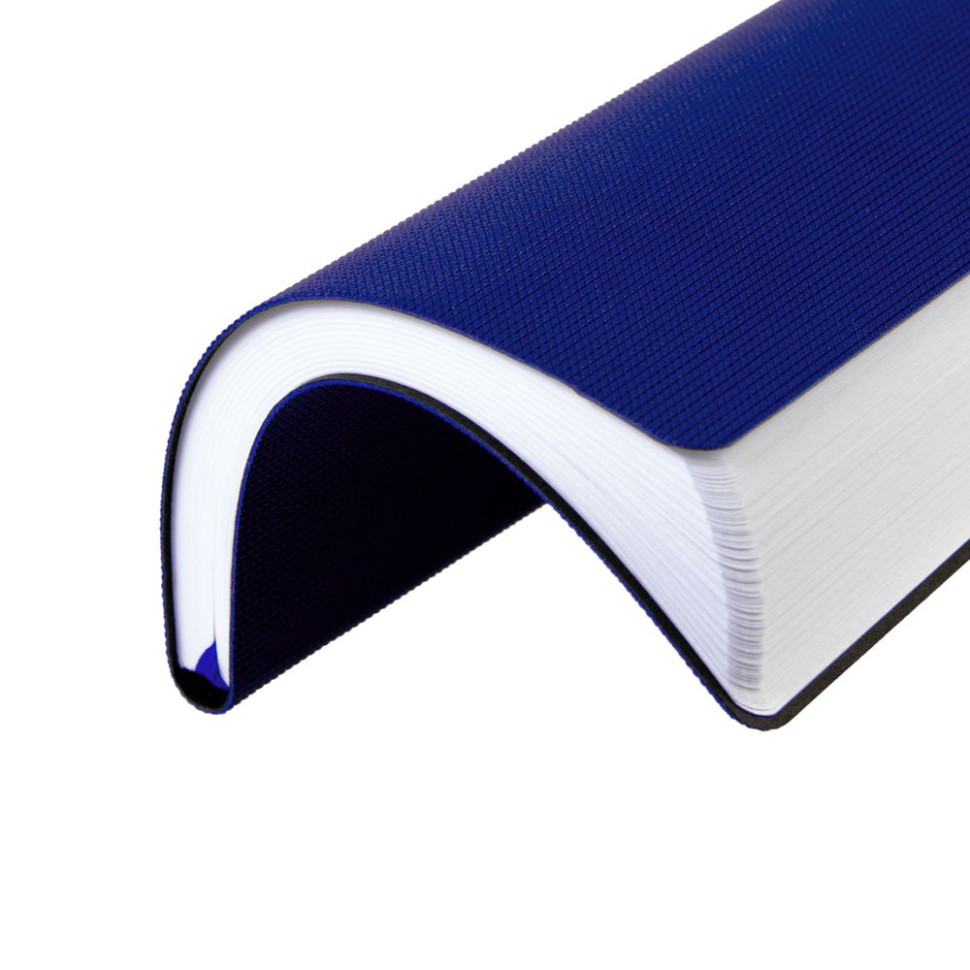 Ежедневник Knit, недатированный, синий Ежедневник Knit, недатированный, синий