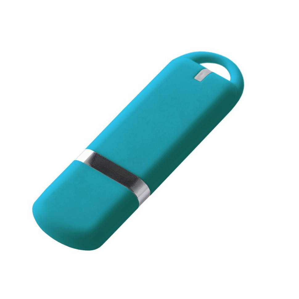 Флешка Memo, 8 Гб, бирюзовая Флешка Memo, 8 Гб, бирюзовая
