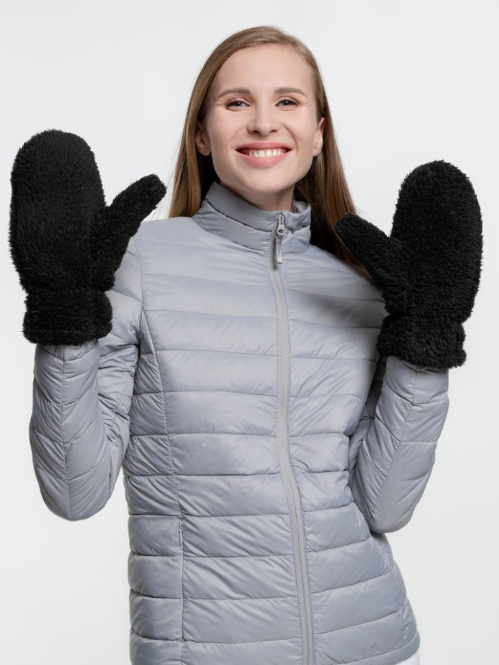 Варежки Flocky, черные Варежки Flocky, черные