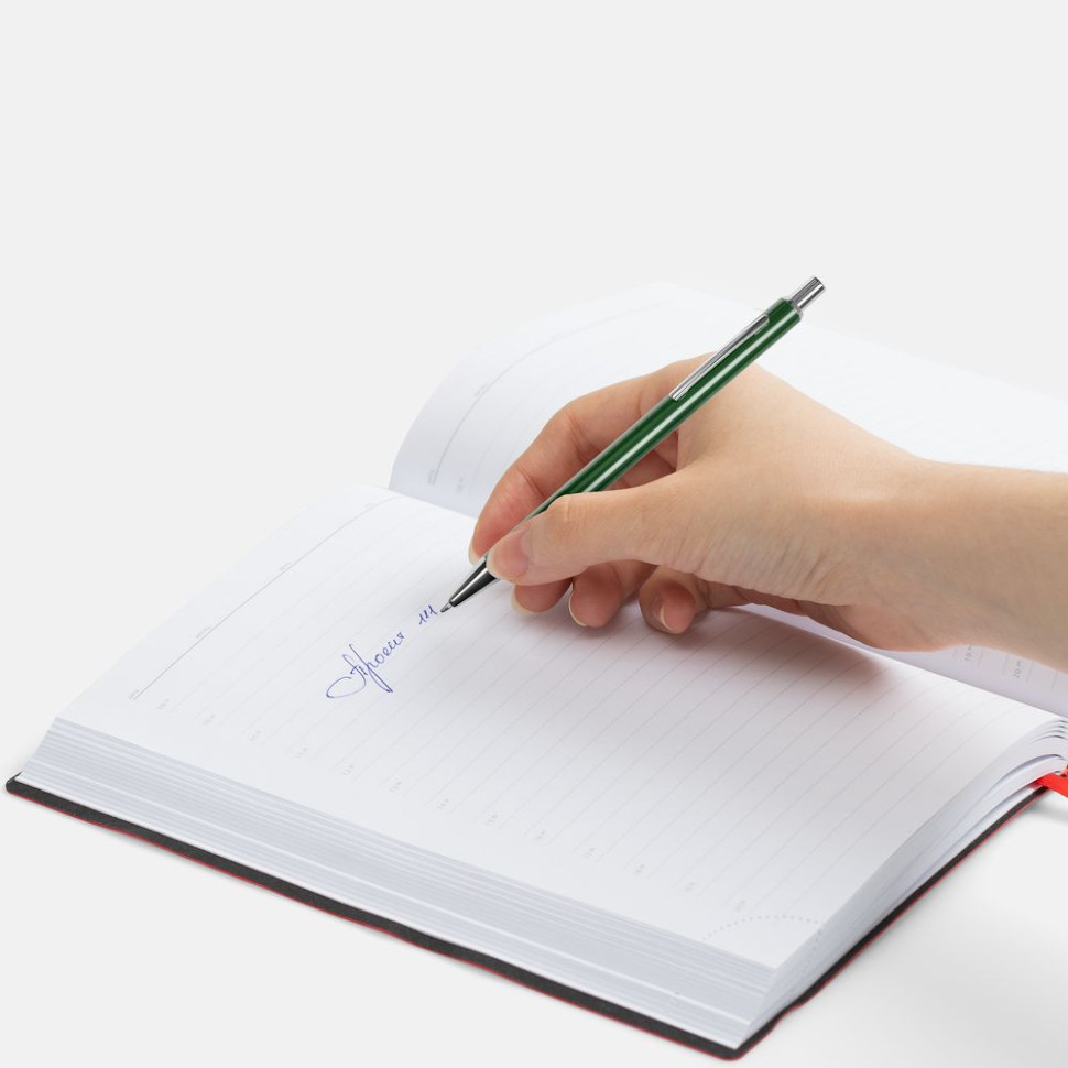 Ручка шариковая Mastermind, зеленая Ручка шариковая Mastermind, зеленая