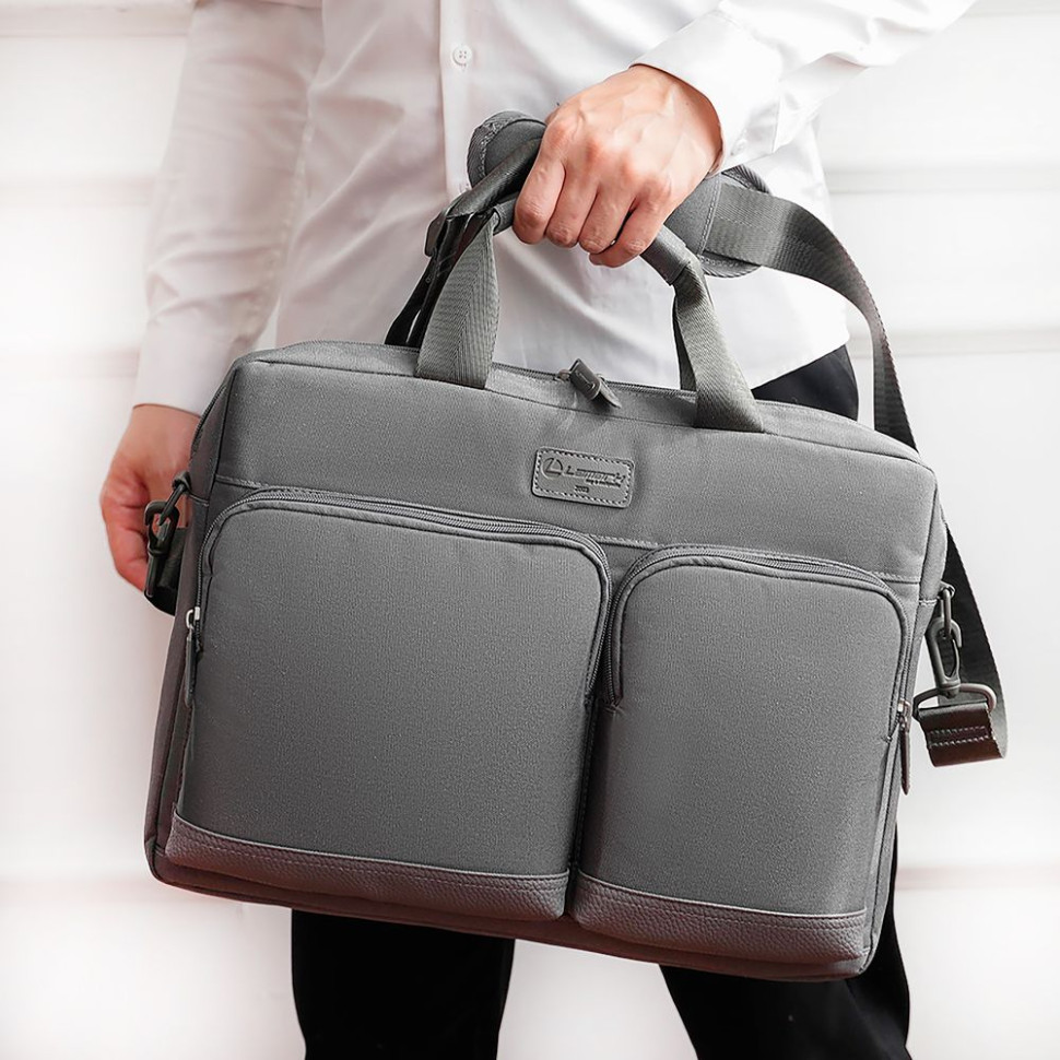 Cумка для ноутбука L255, темно-серая