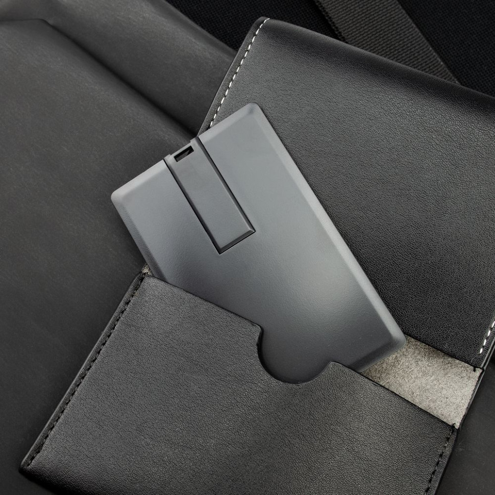 Флешка Card, 8 Гб, черная Флешка Card, 8 Гб, черная