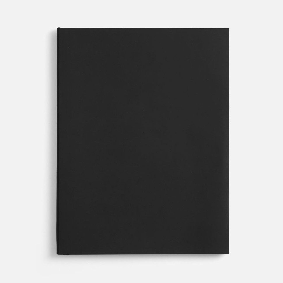 Ежедневник Flat Maxi, недатированный, черный Ежедневник Flat Maxi, недатированный, черный