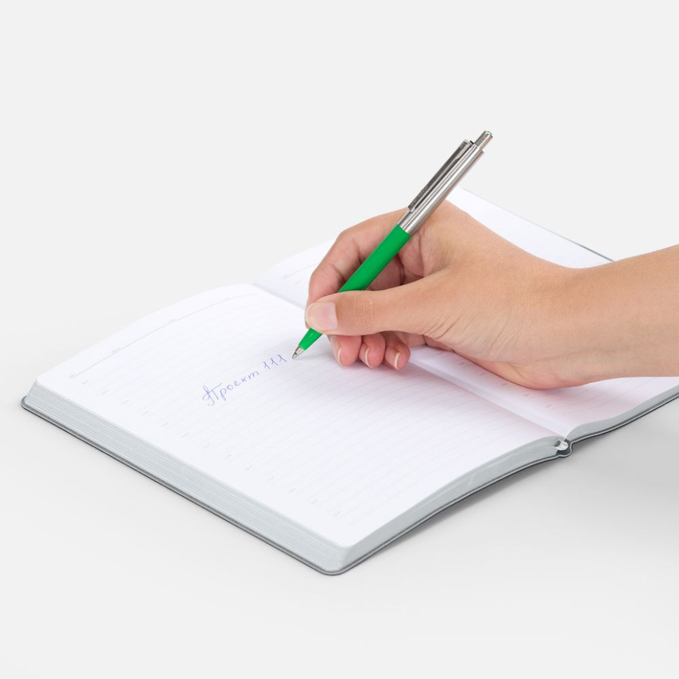 Ручка шариковая Senator Point Metal, ver.2, зеленая Ручка шариковая Senator Point Metal, ver.2, зеленая