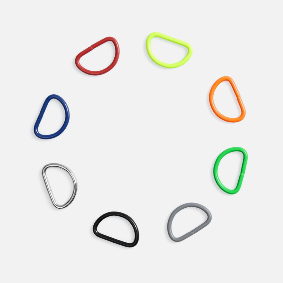 Полукольцо Semiring, L, зеленый неон