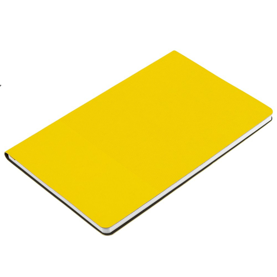 Ежедневник Knit, недатированный, желтый Ежедневник Knit, недатированный, желтый