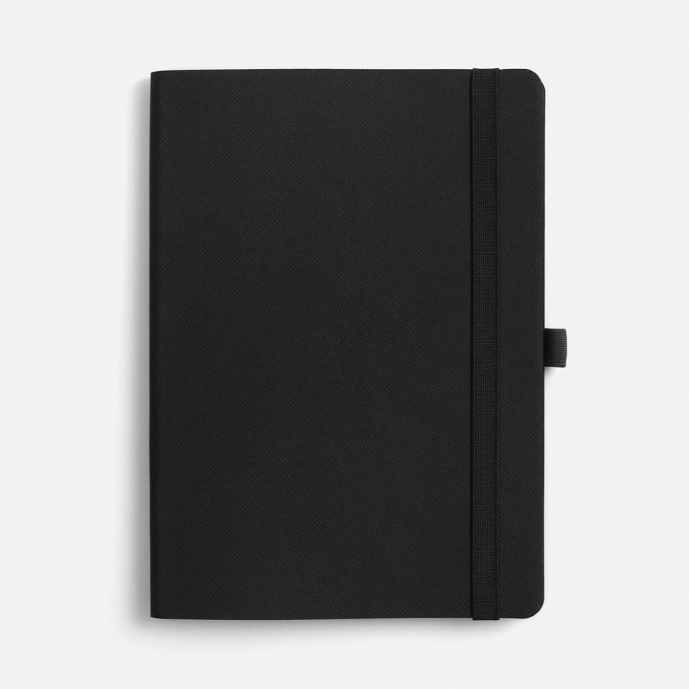 Ежедневник Peel Flex, недатированный, черный