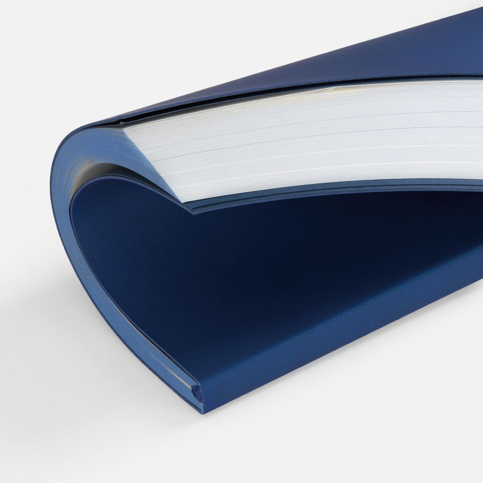 Ежедневник Flat, недатированный, синий, ver.2 Ежедневник Flat, недатированный, синий, ver.2