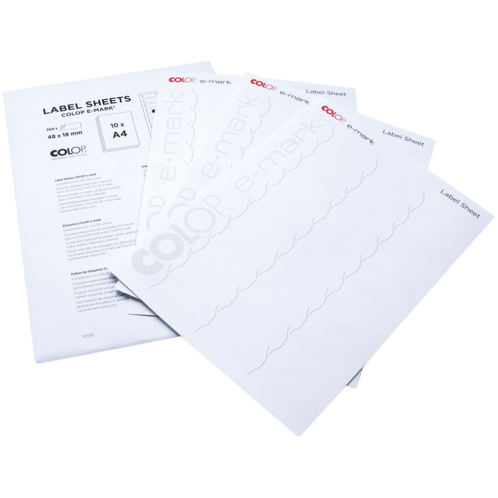 Наклейки Colop E-mark Наклейки Colop E-mark