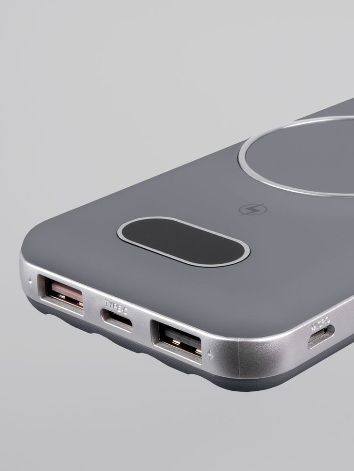 Внешний аккумулятор Omni Pro 10000 мАч, серый